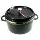 Staub Cocotte rund 26 mit Dampfgareinsatz in mehreren Farben