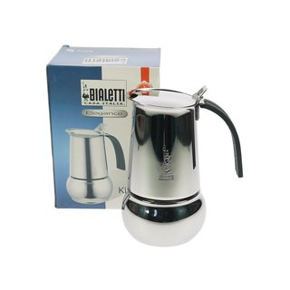 Bialetti Espressokocher Kitty Edelstahl verschiedene Größen