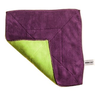 Cookline Microfasertuch 30x30cm Lila/Grün