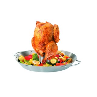 GEFU BBQ Hähnchengriller und Gemüsewok