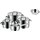 WMF Kochgeschirr-Set Function 4 5 tlg. inkl Dämpfereinsatz schwarz