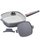 Woll nowo Titanium Induction Pfanne eckig 28 cm 6,5 cm hoch mit Sicherheitsdeckel Spritzschutz u. Silikongriff