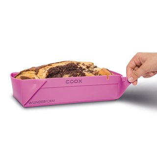 Ambikon Wunderform M von COOX Beere Kastenform mit Silikon 25 cm