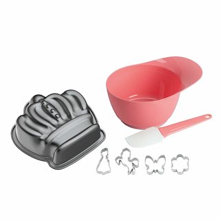 Kaiser Kinderbackset 7tlg. Prinzessin Backform Krönchen