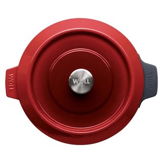 Woll Iron Kasserolle Gusseisen 28 cm 3,7 Liter 7cm hoch
