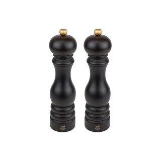 Peugeot Salzmühle Pfeffermühle Set Duo Paris 22 cm schokolade