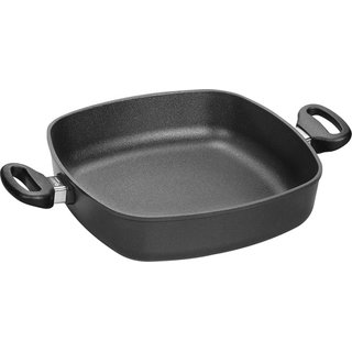 Woll Nowo Titanium Gusspfanne eckig 2 Griffe 7 cm hoch hoch in mehreren Varianten